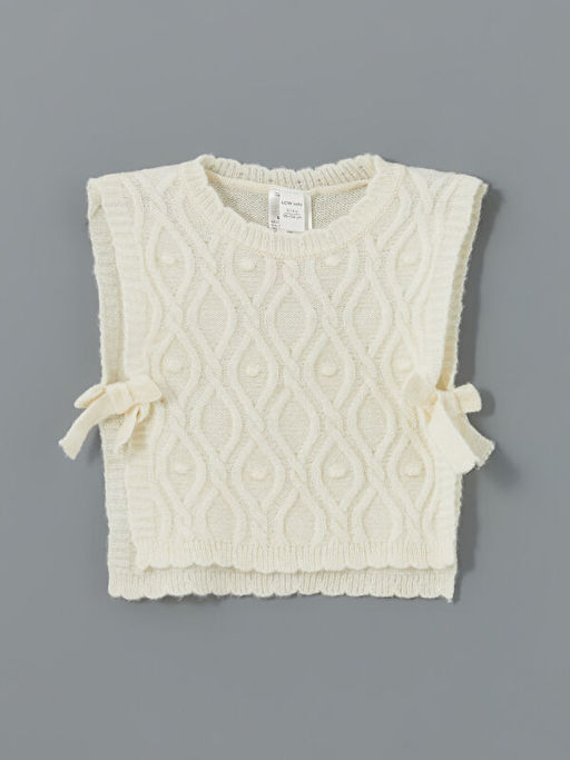 Bisiklet Yaka K?z Bebek S?veter