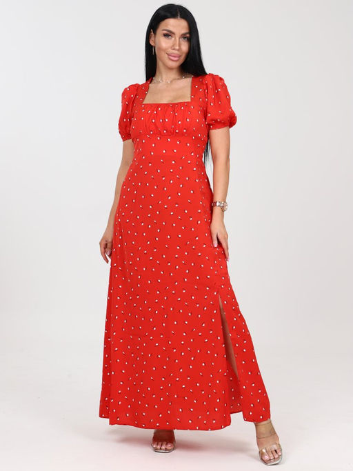 Вероника ПЛАТЬЕ ЖЕНСКОЕ (Красный) - А-дина фото 2