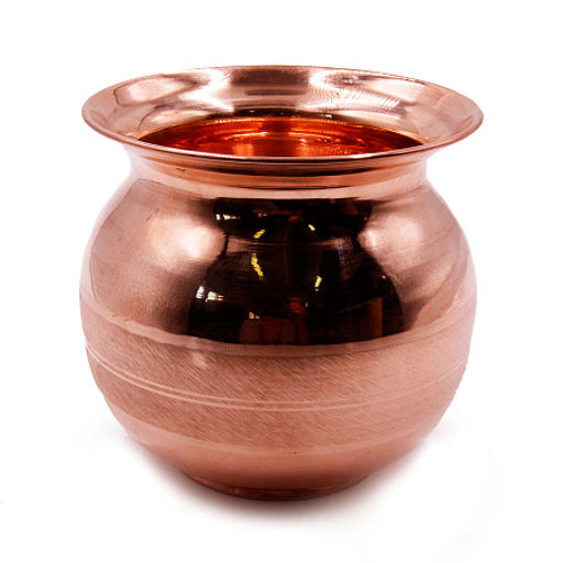 Медная лота для настаивания медной воды d-8см h-см 280ml