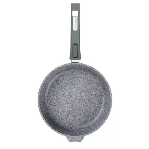 Сковорода 18см АП со съемной ручкой Premium (grey) арт.018901 /Мечта/  фото 2