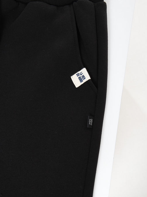 Спортивные джоггеры для мальчика 22-3310 черный - Mini maxi фото 4