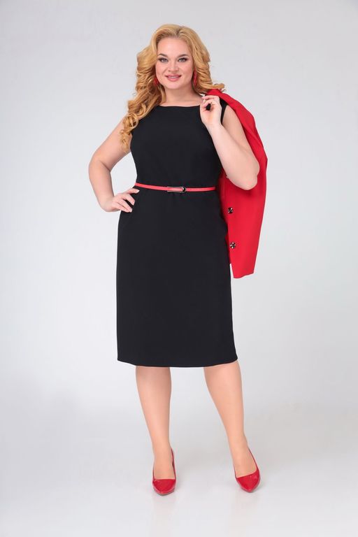 Блуза Swallow 803.2 черный+серебряный узор фото 152