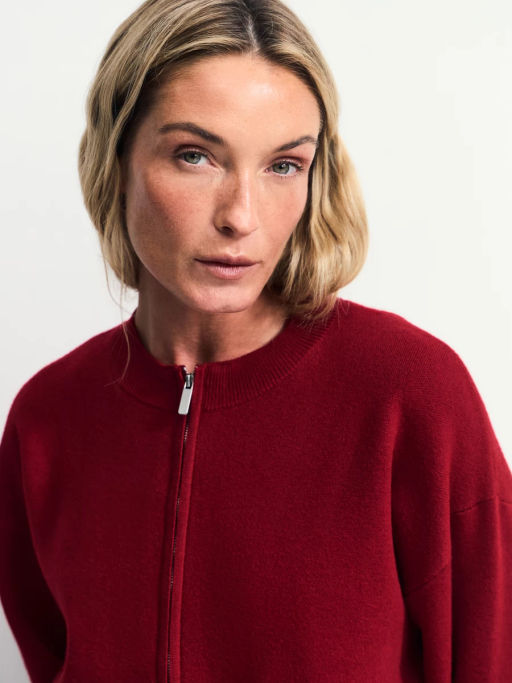 Оверсайз джемпер на молнии / Zarina фото 6