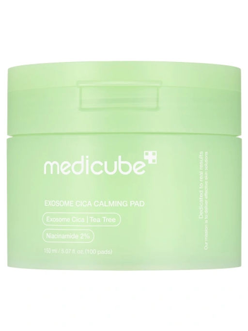 Успокаивающие тонер-пэды с центеллой - Exosome Cica Calming Pad, 100 шт. (150 мл)