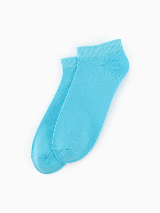 Носки женские MINAKU, набор 5 пар, размер 37-40 (23-25 см), цвет розовый, бежевый, голубой