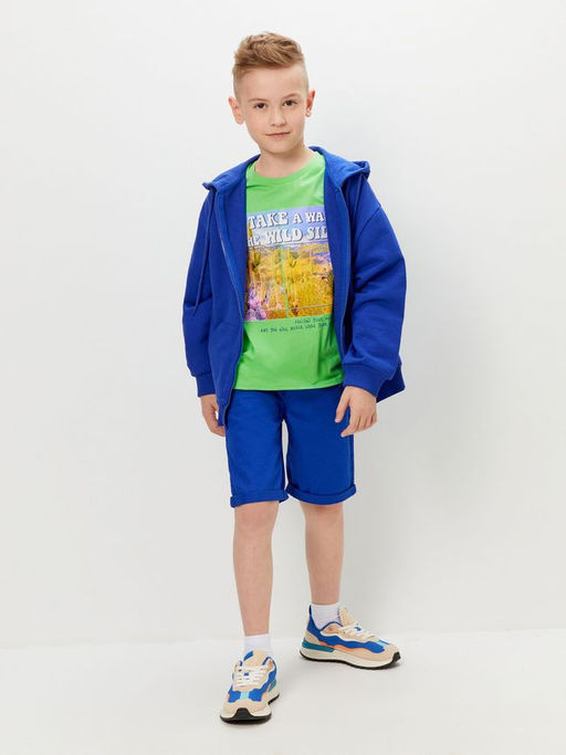 ACOOLA / Куртка детская для мальчиков Orange_jc васильковый  фото 3