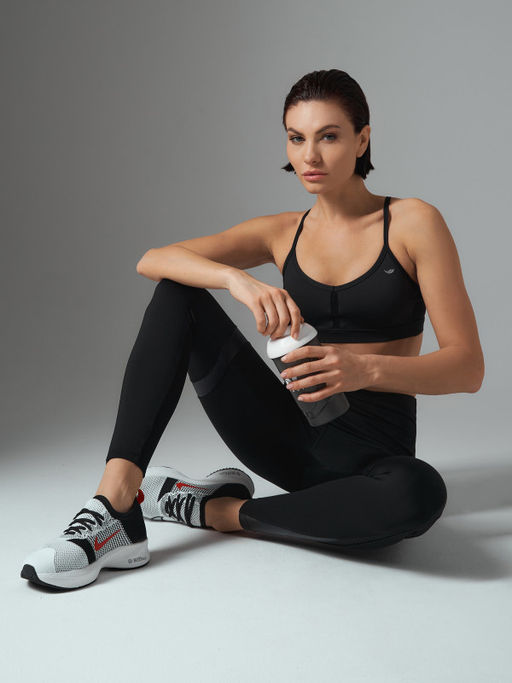 Моделирующие леггинсы со вставками из перфорированной сетки - Eazyway фото 5