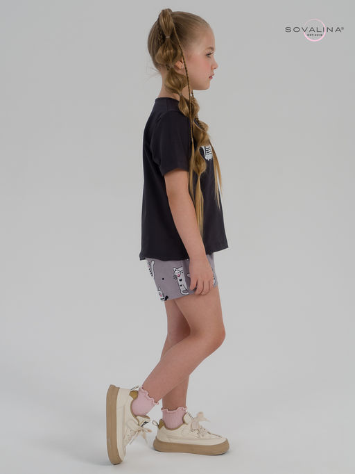 Костюм Лайт фуме-котейки на сером ПК - Sovalina фото 21