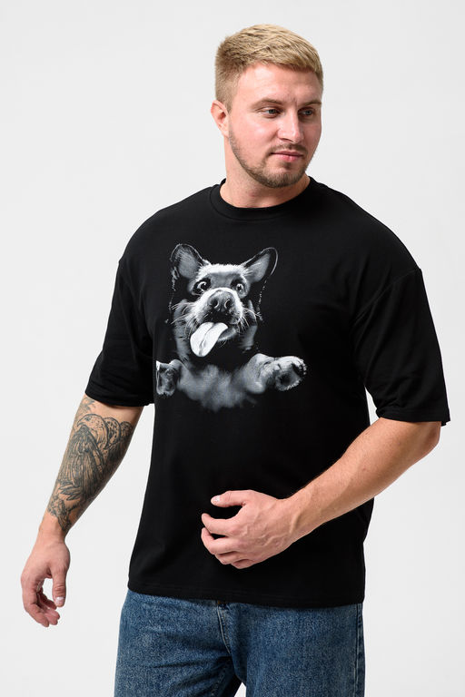 Футболка мужская 8507/1 оверсайз