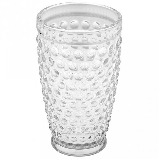 Сидней Стакан стеклянный 450мл, д8,3см, h14,5см, рельефное, прозрачное стекло (Китай) Цена указана за штуку. В коробке 6 штук.
