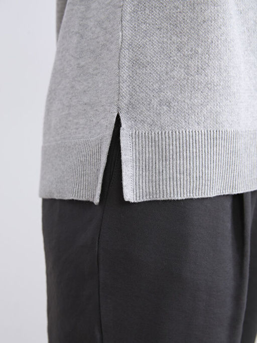 Bisiklet Yaka Desenli Kad?n Triko Kazak