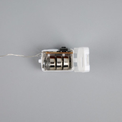 Цена за 2 шт. Гирлянда «Нить» 1 м роса. IP20, нить серебристая, 10 LED, 4.6 В, AG13×3 (в комплекте), 3 режима, свечение синее