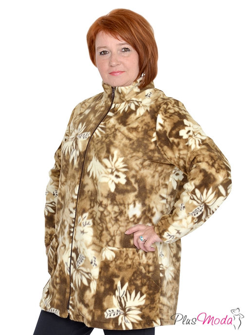 Толстовка Модель №992 размеры 44-84 - Plusmoda фото 4