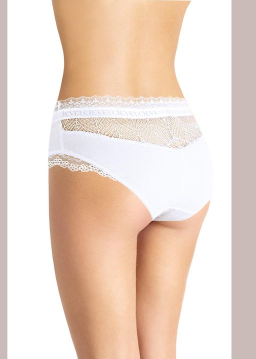 CLE C863 Трусы жен. Кружево хлопок белый - Clever wear фото 2