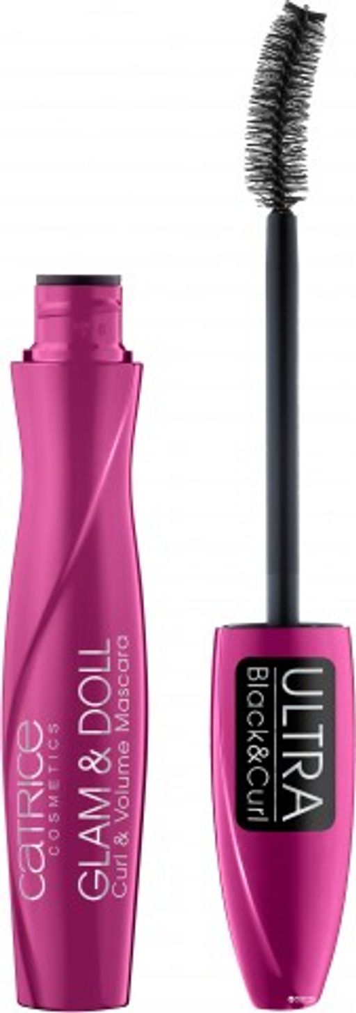 CATRICE Тушь для ресниц Glamour Doll Curl & Volume Mascara, подкручивающая 10 мл  фото 2