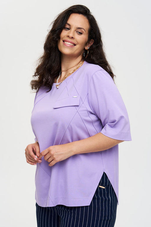 Футболка Туманы сиреневый - Intikoma фото 6