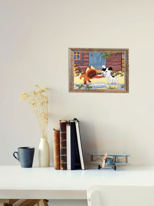 Набор для вышивания PANNA CMF-D-7534 Обед для друзей 24 х 17 см