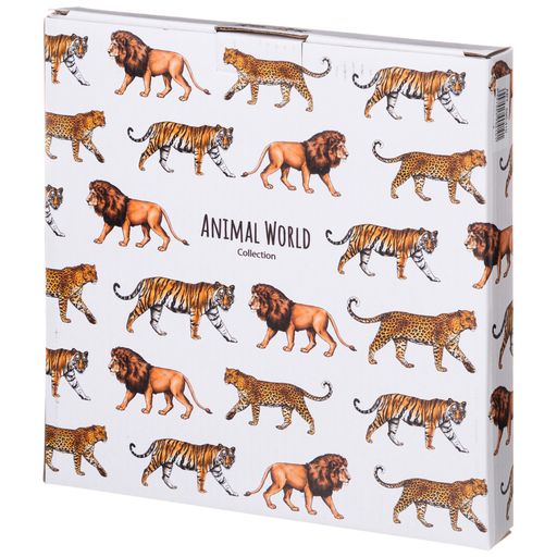 ТАРЕЛКА ЗАКУСОЧНАЯ LEFARD ANIMAL WORLD ЛЕВ 20,5 СМ  фото 2