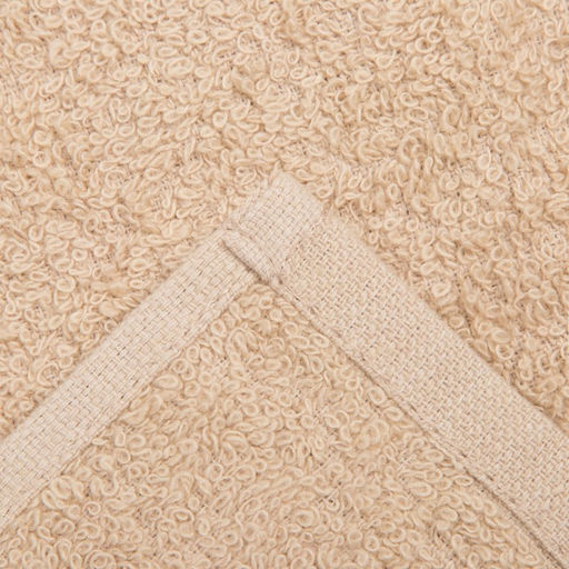 Полотенце махровое Экономь и Я 50*90 см, цв. бежевый, 100% хлопок, 320 гр/м2  фото 6