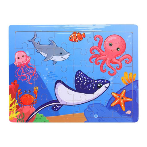 Пазл большой Океан, 30 элементов - Лесная мастерская фото 2