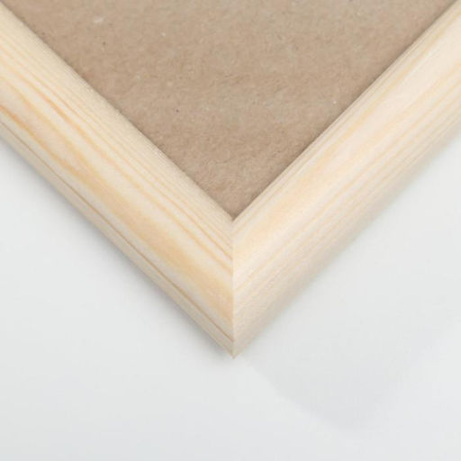 Фоторамка для фото 40×50 см Beatrice, белое дерево, (пластиковый экран)