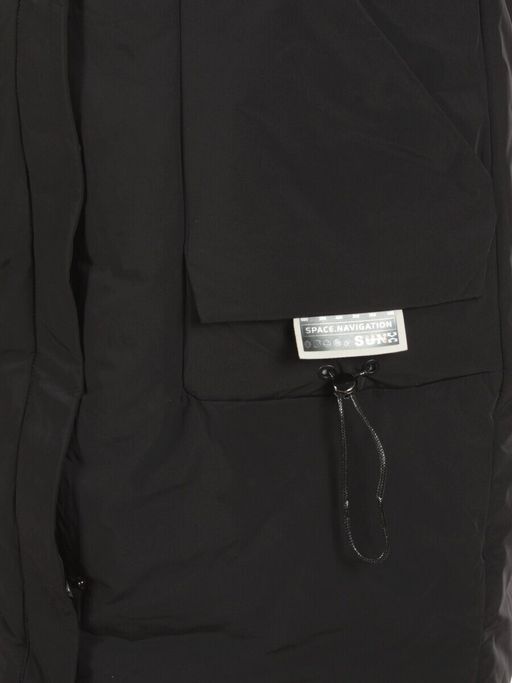 21-972 BLACK Пальто зимнее женское AIKESDFRS