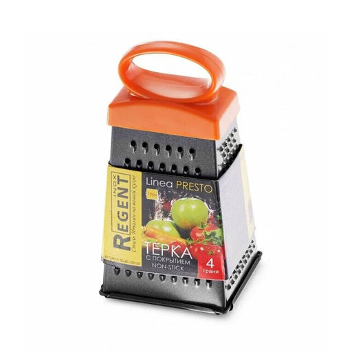 Терка 4-х гранная 12 см с покрытием NON STICK Linea PRESTO нерж. сталь арт. 93-AC-GR-29