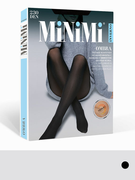 НОВИНКА. КОЛГОТКИ  OMBRA 230 NEW (вторая кожа) - Minimi фото 4