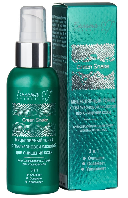 Белита-М Green Snake Мицеллярный тоник 100мл