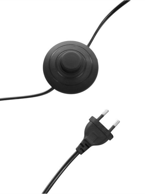 Торшер «Ариана» Е27 40 Вт латунь-черный 28.5×28.5×148 см