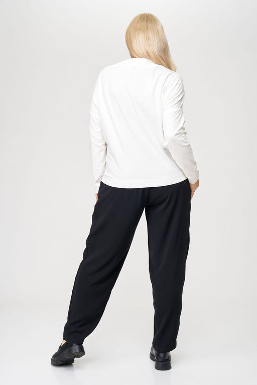 Джемпер SOVA 11159Д молочный  фото 2