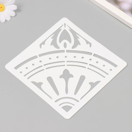 Трафарет плитка 15х15 см