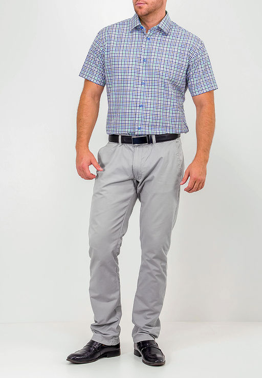 Сорочка мужская короткий рукав GREG 245/209/063/Z/1  фото 3