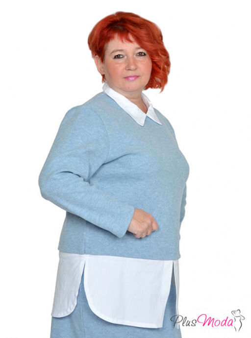 Туника Модель №1748 размеры 44-84 - Plusmoda фото 15