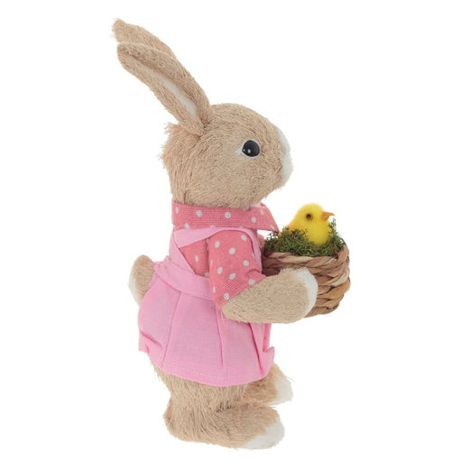 Фигурка декоративная Заяц, L11 W14 H25 см - Remeco фото 2