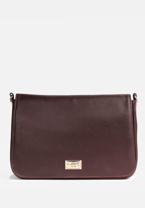 Сумка Модель №1228 | кожзам | зернистая | коричневый | Р831-2 | 33503