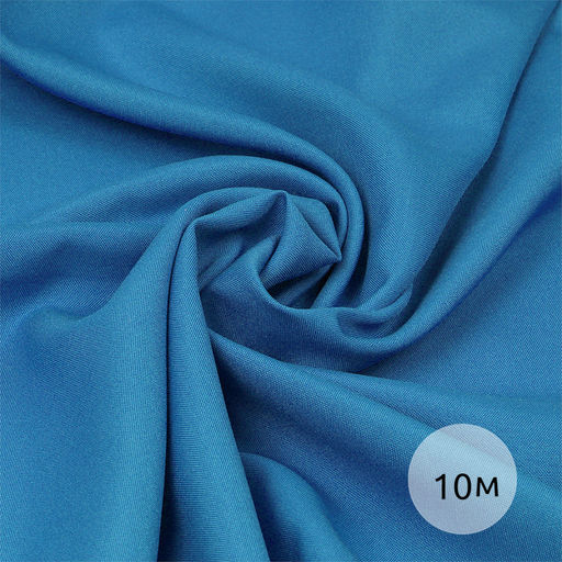 Ткань габардин TBYGab-150144 150г/м? 150см цв.S144 голубой уп.10м