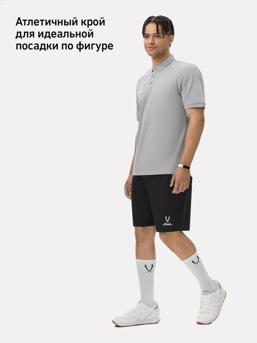 Поло JOGEL PREMIER PerFormDRY CVC Polo, серый