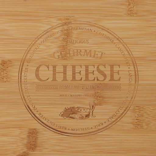 Набор для подачи сыра Доляна Cheese, 3 ножа, доска 38×18.5 см, бамбук