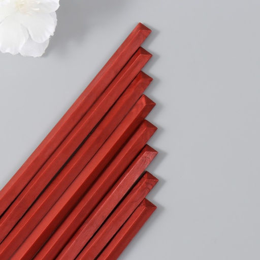 Цена за 25 шт. Сургуч для печати стержень 1/4 «Красное вино» 12.7×0.7×0.7 см