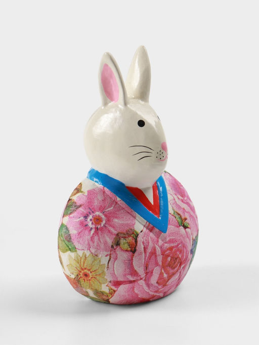 Сувенир Кролик в халате, 10?6?12 см, дерево