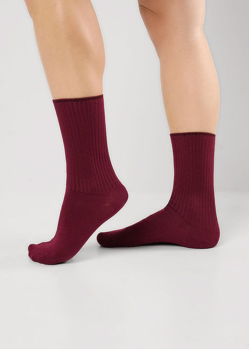 CLE Носки жен.Д2422 база лапша меланж св.бежевый - Clever wear фото 2