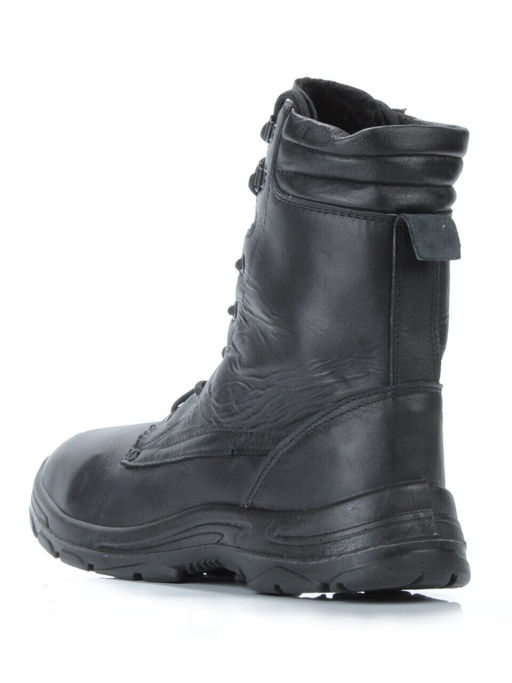 05-9003 BLACK Ботинки зимние мужские (искусственная кожа, искусственный мех)