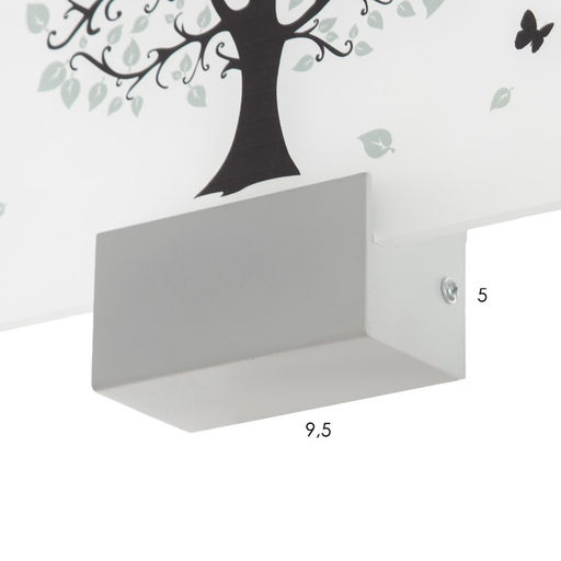 Бра Дерево LED 6 Вт 4000К белый 24?6?24 см