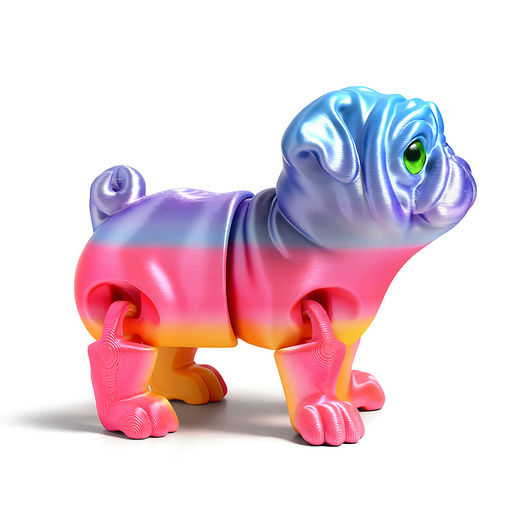 Игрушка-антистресс "Мопсик"