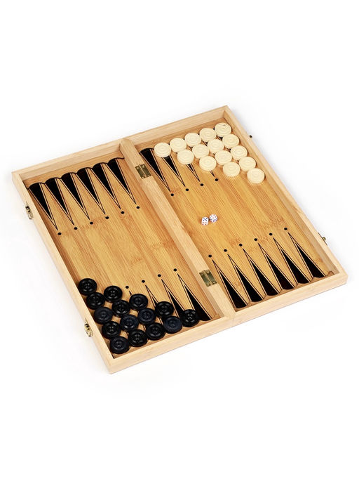 Настольная игра 3 в 1 «Король»: нарды, шахматы, шашки, 39×39 см