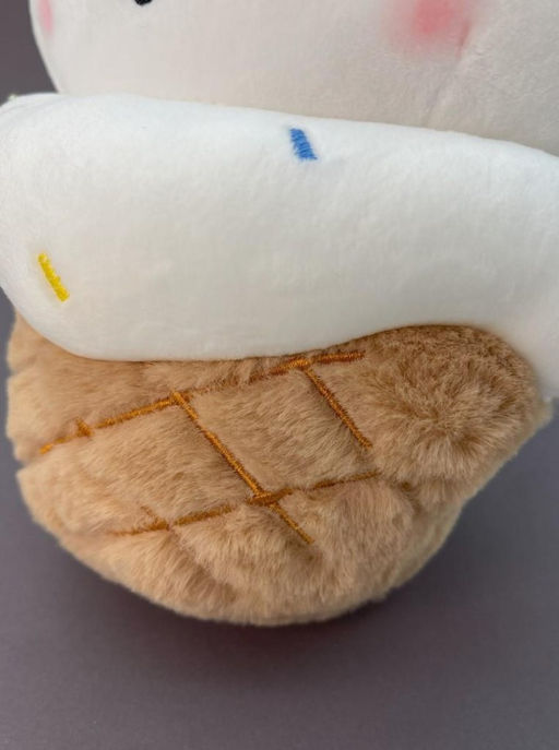 Мягкая игрушка "Panda ice cream", closed mouth, 20 см