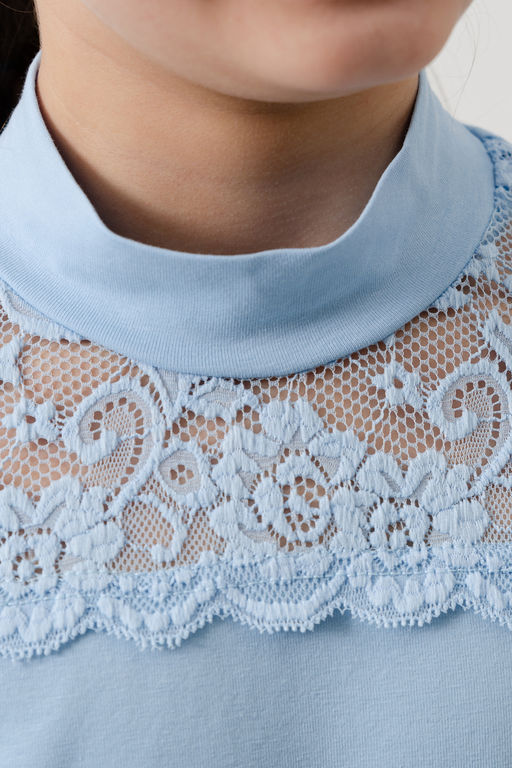 Кружевница блузка детская