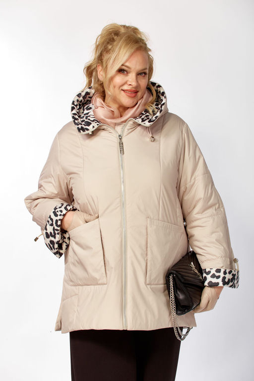 Куртка SHETTI 2215 беж  фото 6