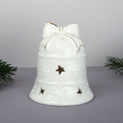 Фигурка Колокольчик с подсветкой 10 см / YZ23775 /уп 48/Новый год - Галеонтрейд фото 2